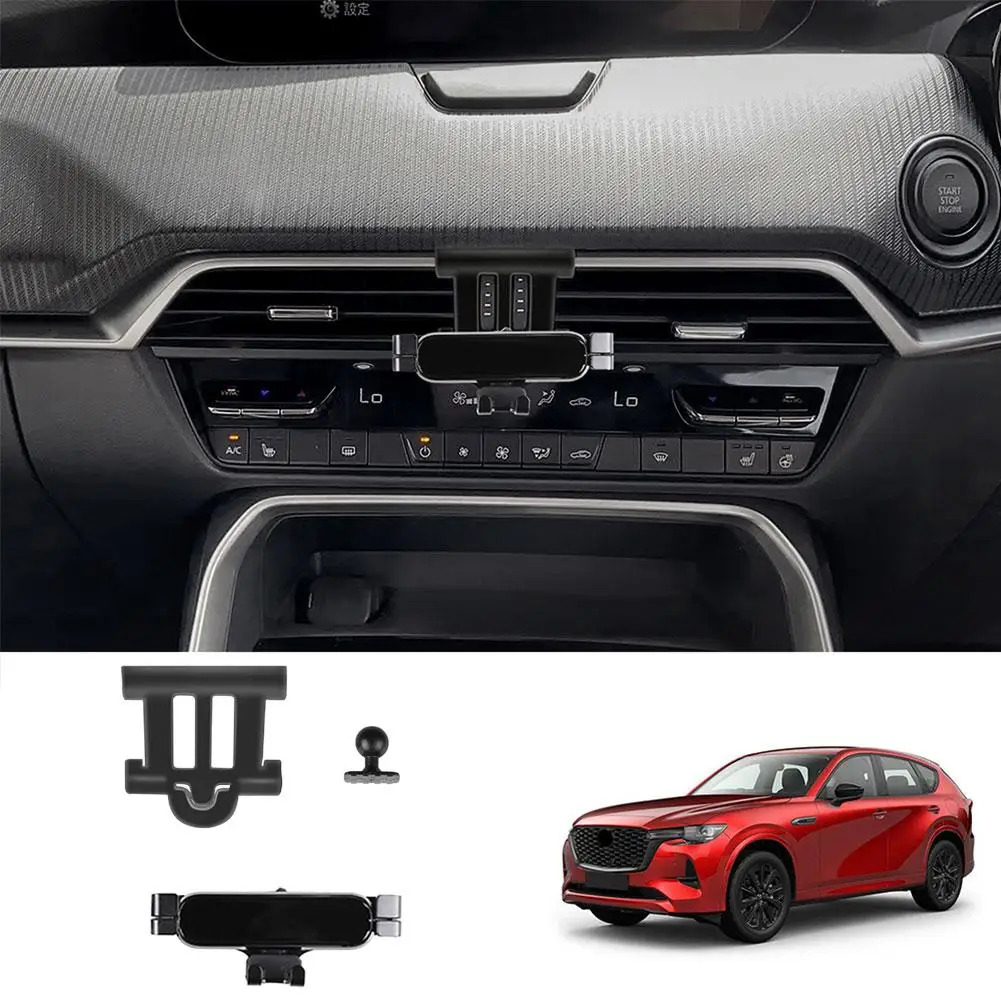 For Mazda CX-60 2022 Car Mobile Phone Holder Dashboard Vent Phone Bracket Car Cell Phone Holder Air Smart Mount O8M1
For Mazda CX-60 2022 Car Mobile Phone Holder Dashboard Vent Phone Bracket Car Cell Phone Holder Air Smart Mount O8M1