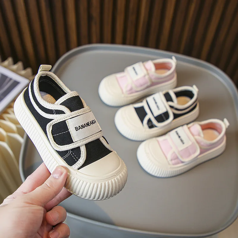 Kid Casual Shoes Comfort Fashion Flat Walking Children Canvas Boy Breathable Board 2025 New Girl Cloth Soft Soled White
Kid Casual Shoes Comfort Fashion Flat Walking Children Canvas Boy Breathable Board 2025 New Girl Cloth Soft Soled White