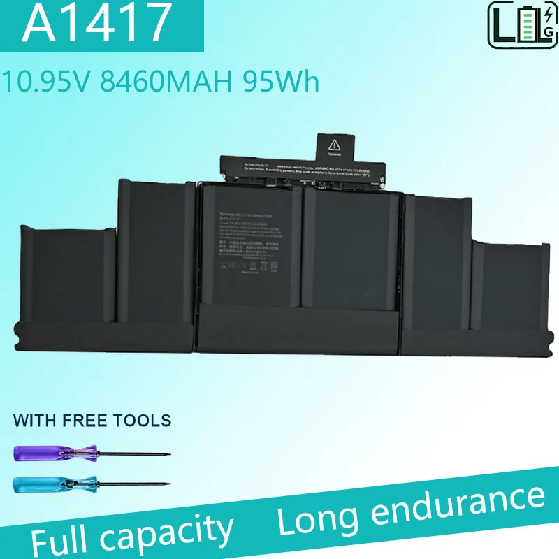 Original quality A1417 Battery For Apple macbook Pro Retina 15'' A1398 2012 year Early 2013 year MC975LL/A MC976LL/A MD831LL/A
Original quality A1417 Battery For Apple macbook Pro Retina 15'' A1398 2012 year Early 2013 year MC975LL/A MC976LL/A MD831LL/A