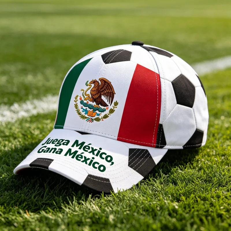 2026 Summer Mexico Football Fans 3D Print Baseball Cap Quick Dry Breathable Unisex Thin Soccer Trend Sun Hat One Size
2026 Summer Mexico Football Fans 3D Print Baseball Cap Quick Dry Breathable Unisex Thin Soccer Trend Sun Hat One Size