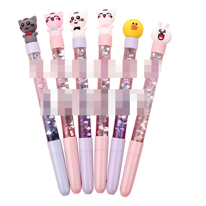Creative cute cartoon oil quicksand gel pen girl heart fairy sequins colorful gel pen factory outlet Glass fountain pen
Creative cute cartoon oil quicksand gel pen girl heart fairy sequins colorful gel pen factory outlet Glass fountain pen