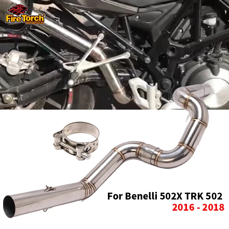 Slip On for Benelli 502X Trk502 Trk 502 2016 2017 2018 Motorcycle Exhaust System Pipe Modified Stainless Steel 51Mm
Slip On for Benelli 502X Trk502 Trk 502 2016 2017 2018 Motorcycle Exhaust System Pipe Modified Stainless Steel 51Mm