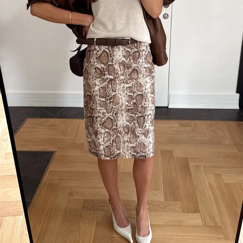 Tuularose Sexy Leopard Print Maxi Skirt Women's Fashion Vintage High Waist Print Skirt Summer Party Y2k New Women's Casual Skirt
Tuularose Sexy Leopard Print Maxi Skirt Women's Fashion Vintage High Waist Print Skirt Summer Party Y2k New Women's Casual Skirt