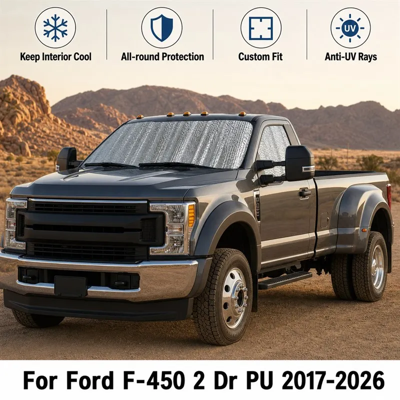 For Ford F-450 2 Dr PU 2017-2026 Full Set Car Window Sunshades UV Block Privacy Heat Insulated Foldable Car Curtain
For Ford F-450 2 Dr PU 2017-2026 Full Set Car Window Sunshades UV Block Privacy Heat Insulated Foldable Car Curtain