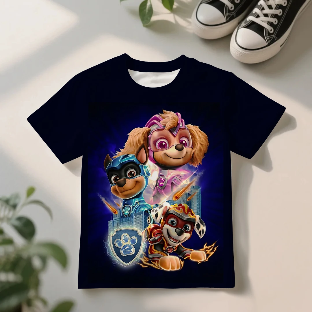 Hot Paw Patrol Kids T-shirts Kawaii Cartoon Character Printed Shirts Cute Boys Girls Casuals Tops Summer Birthday Clothing Gift
Hot Paw Patrol Kids T-shirts Kawaii Cartoon Character Printed Shirts Cute Boys Girls Casuals Tops Summer Birthday Clothing Gift