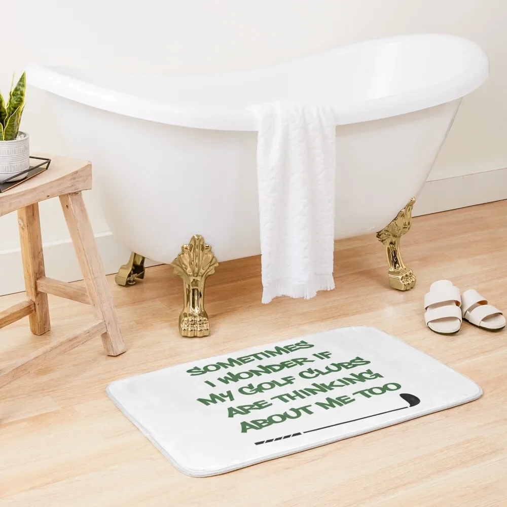 Golf Clubs Thinking Of Me Too Bath Mat Bathroom Interior For Hallway On The Floor Absorbent Bathroom Entrance Doormat Mat
Golf Clubs Thinking Of Me Too Bath Mat Bathroom Interior For Hallway On The Floor Absorbent Bathroom Entrance Doormat Mat
