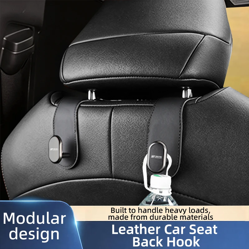 Multifunctional Leather and Metal Car Seat Back Storage Hook For Ford Mustang Edge Mondeo ST Fusion Explorer Focus Fiesta
Multifunctional Leather and Metal Car Seat Back Storage Hook For Ford Mustang Edge Mondeo ST Fusion Explorer Focus Fiesta