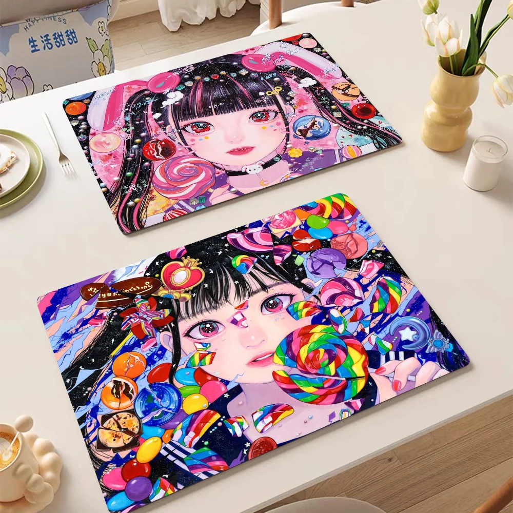 Коврик для сушки посуды с принтом Candy Anime Girl1, супер впитывающий коврик для слива кофе, посуда, быстросохнущий коврик, кухонная посуда, подставка для столовых приборов
Коврик для сушки посуды с принтом Candy Anime Girl1, супер впитывающий коврик для слива кофе, посуда, быстросохнущий коврик, кухонная посуда, подставка для столовых приборов