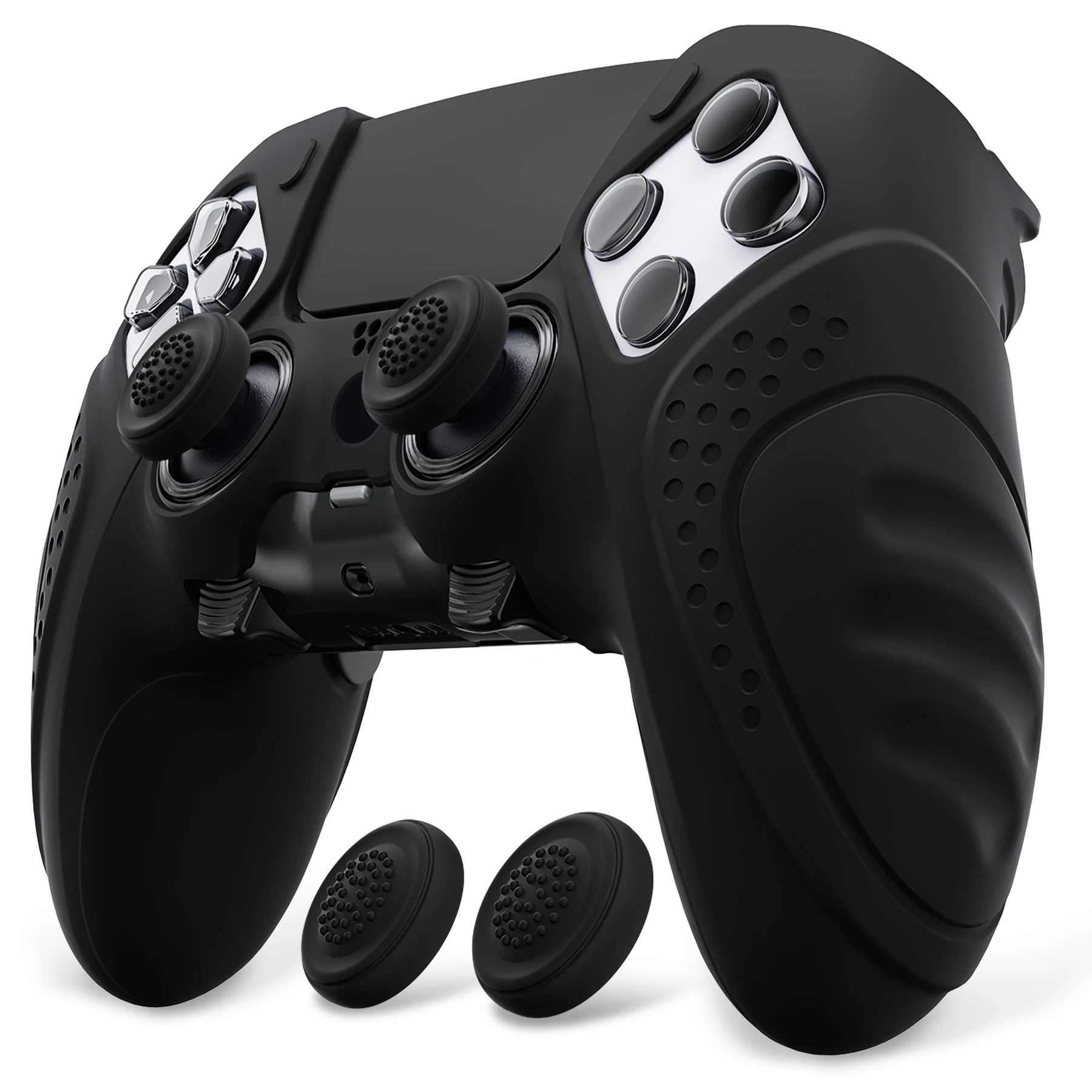 PlayVital Anti-Slip Silicone Cover for ps5 Edge Controller, Rubber Protector Case with Thumb Grip Caps - Guardian Edition Series
PlayVital Anti-Slip Silicone Cover for ps5 Edge Controller, Rubber Protector Case with Thumb Grip Caps - Guardian Edition Series