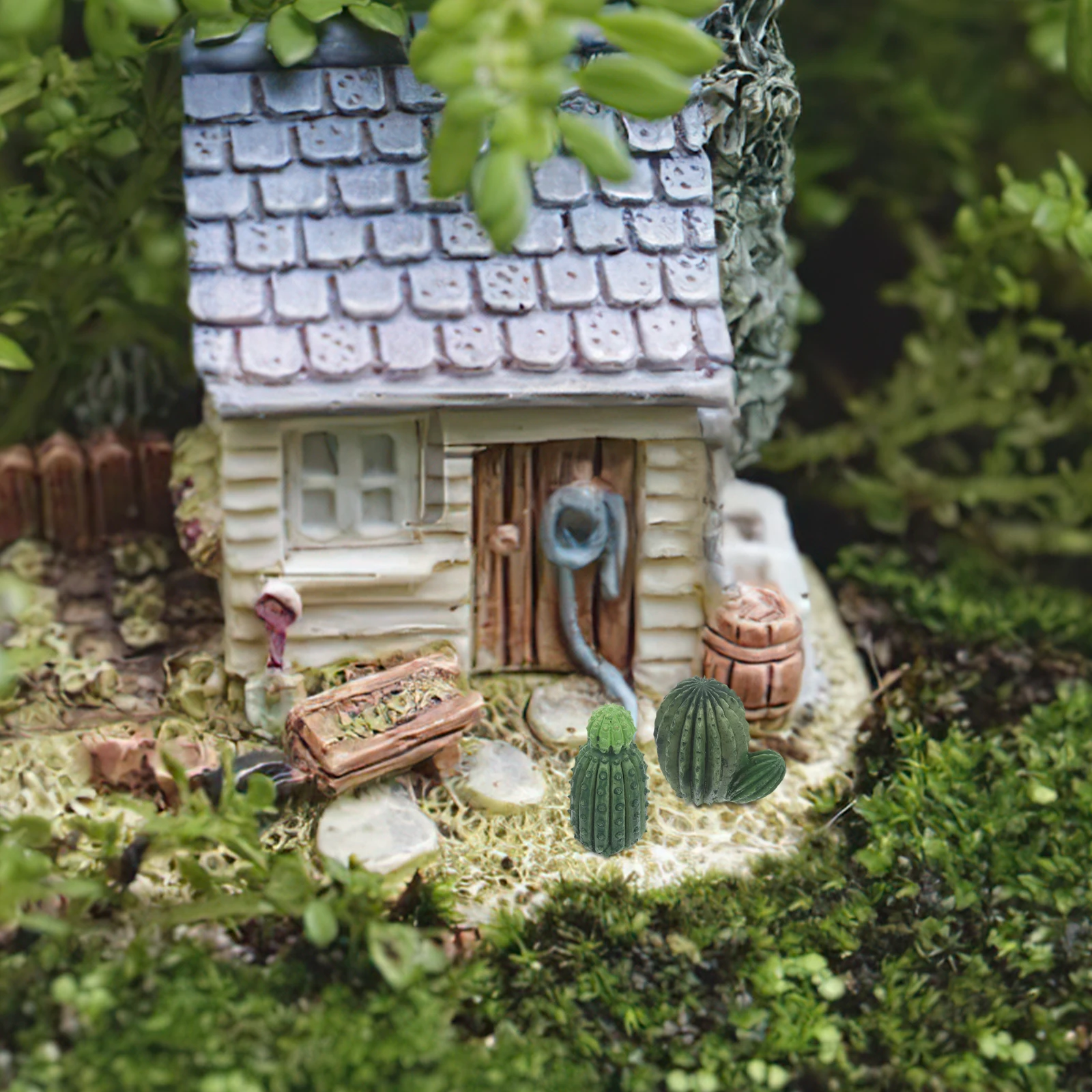 3 Pcs Micro Landscape Cactus Plants Craft Figurines Artificial Resin Faux Outdoor
3 Pcs Micro Landscape Cactus Plants Craft Figurines Artificial Resin Faux Outdoor