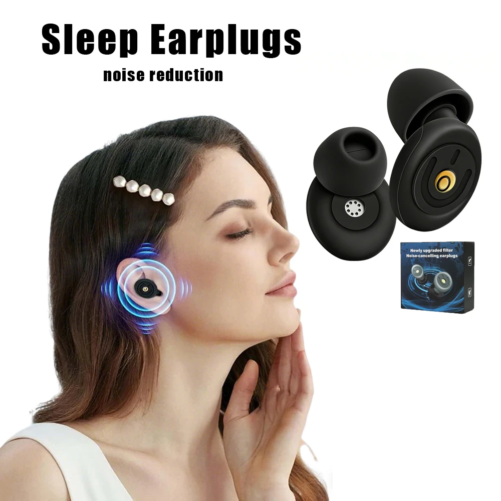 Ear Plugs for Sleeping,45dB Noise Cancelling Earplugs,Reusable silicone earplugs Suitable for sleep, yoga, library, relaxation
Ear Plugs for Sleeping,45dB Noise Cancelling Earplugs,Reusable silicone earplugs Suitable for sleep, yoga, library, relaxation