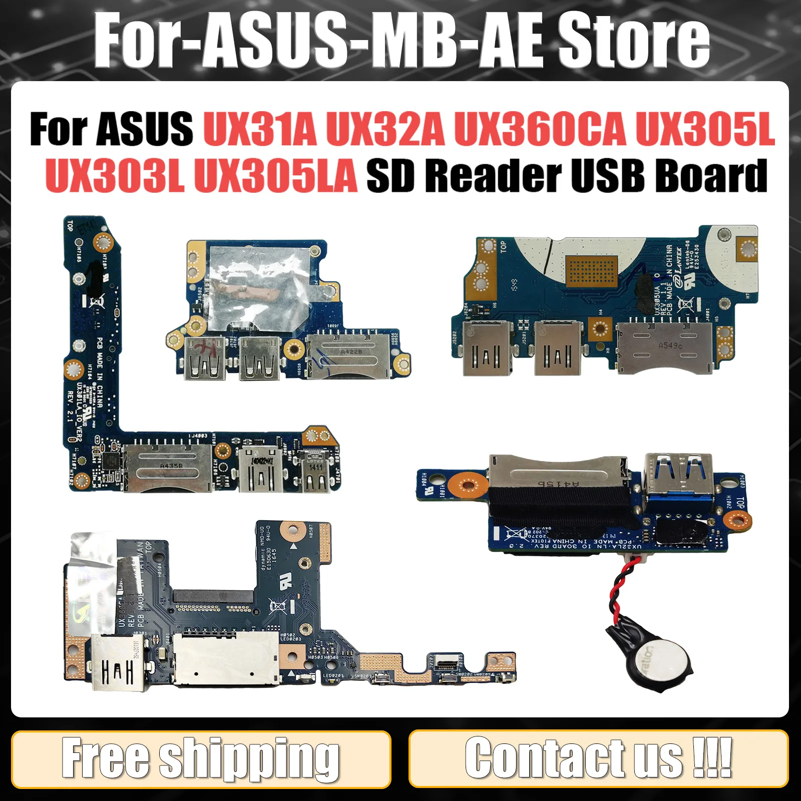 For ASUS ZenBook UX305U UX305 U305 U305UA UX305UAB UX306UA U305U U306UA UX306U UX306 Laptop Mainboard UX305UA Motherboard
For ASUS ZenBook UX305U UX305 U305 U305UA UX305UAB UX306UA U305U U306UA UX306U UX306 Laptop Mainboard UX305UA Motherboard