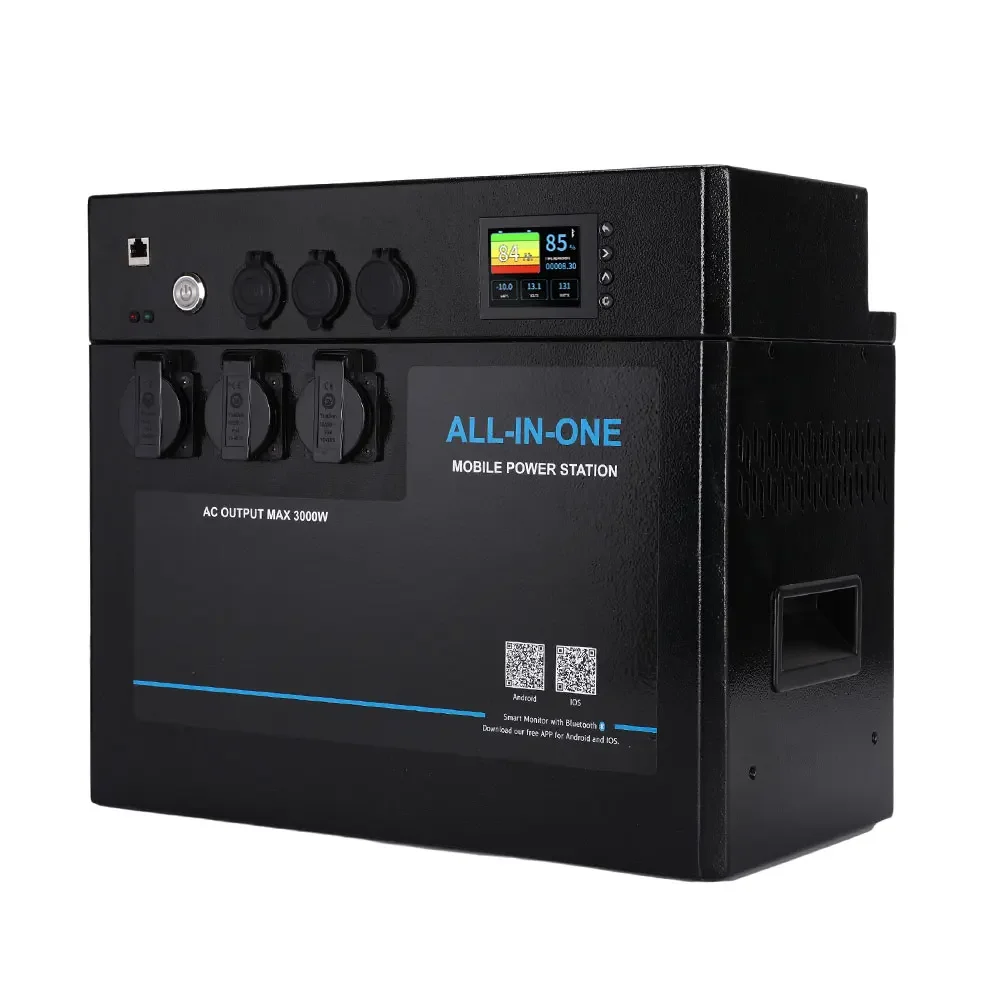 Licitti supply outdoor 3000 watt rechargeable lifepo4 12v portable battery generator best solar power station
Licitti supply outdoor 3000 watt rechargeable lifepo4 12v portable battery generator best solar power station