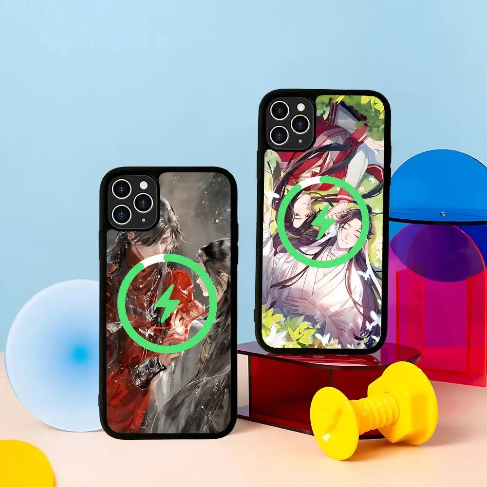 Anime H-Heaven Official's Blessing Magnetic Matte Phone Case For IPhone 16 17 15 14 13 12 11 For Magsafe Wireless Charge Cover
Anime H-Heaven Official's Blessing Magnetic Matte Phone Case For IPhone 16 17 15 14 13 12 11 For Magsafe Wireless Charge Cover