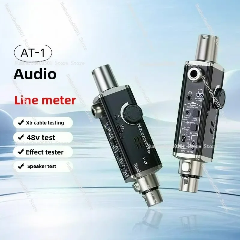 AT-1 Portable Audio Tester Detects XLR Line Audio Multifunction Detector
AT-1 Portable Audio Tester Detects XLR Line Audio Multifunction Detector