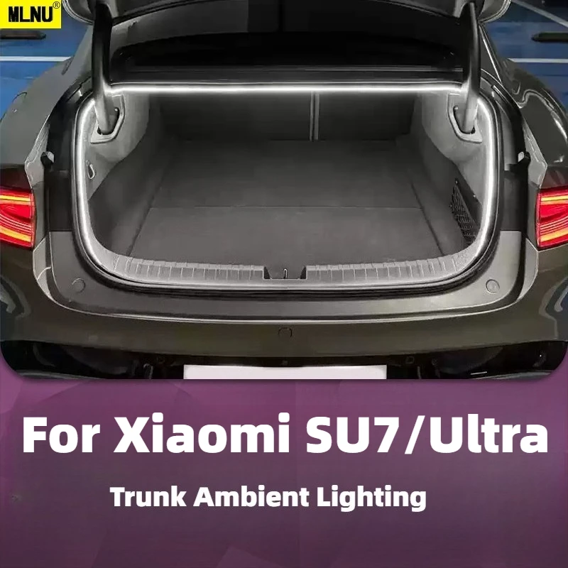 Car Trunk LED Strip Lights For Xiaomi SU7/Ultra Accessories 2026/2025,Long Lifespan&Durable High Temperature Resistant 2022-2024
Car Trunk LED Strip Lights For Xiaomi SU7/Ultra Accessories 2026/2025,Long Lifespan&Durable High Temperature Resistant 2022-2024