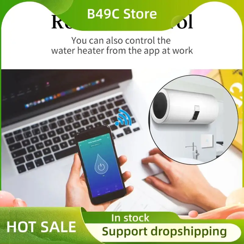 B49C Water Heater Switch 40A Smart Wifi Touch Tuya Smart Life APP Timer Voice Control Glass Panel Wall Power Switch
B49C Water Heater Switch 40A Smart Wifi Touch Tuya Smart Life APP Timer Voice Control Glass Panel Wall Power Switch