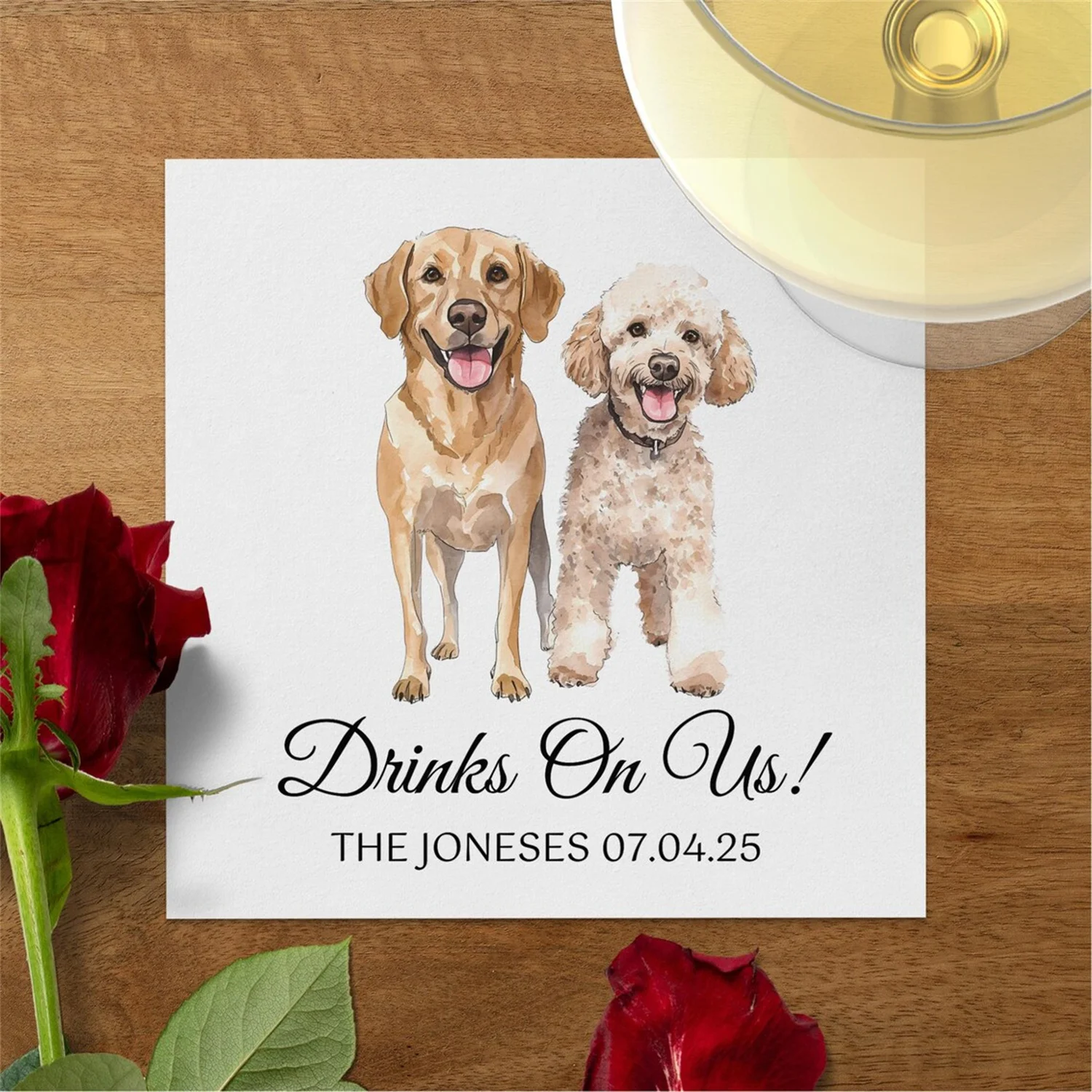 50 PCS Custom Pet Cocktail Napkins | Personalized Dog Cat Wedding Decor | Unique Pet Portrait Luncheon Napkins | Animal Lover Pa
50 PCS Custom Pet Cocktail Napkins | Personalized Dog Cat Wedding Decor | Unique Pet Portrait Luncheon Napkins | Animal Lover Pa