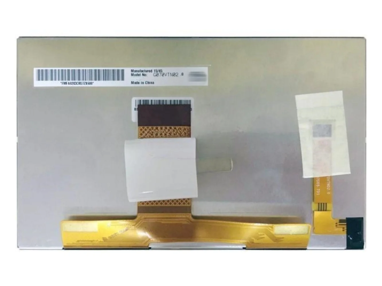 7 inchs G070VTN02.0 lcd display screen panel
7 inchs G070VTN02.0 lcd display screen panel