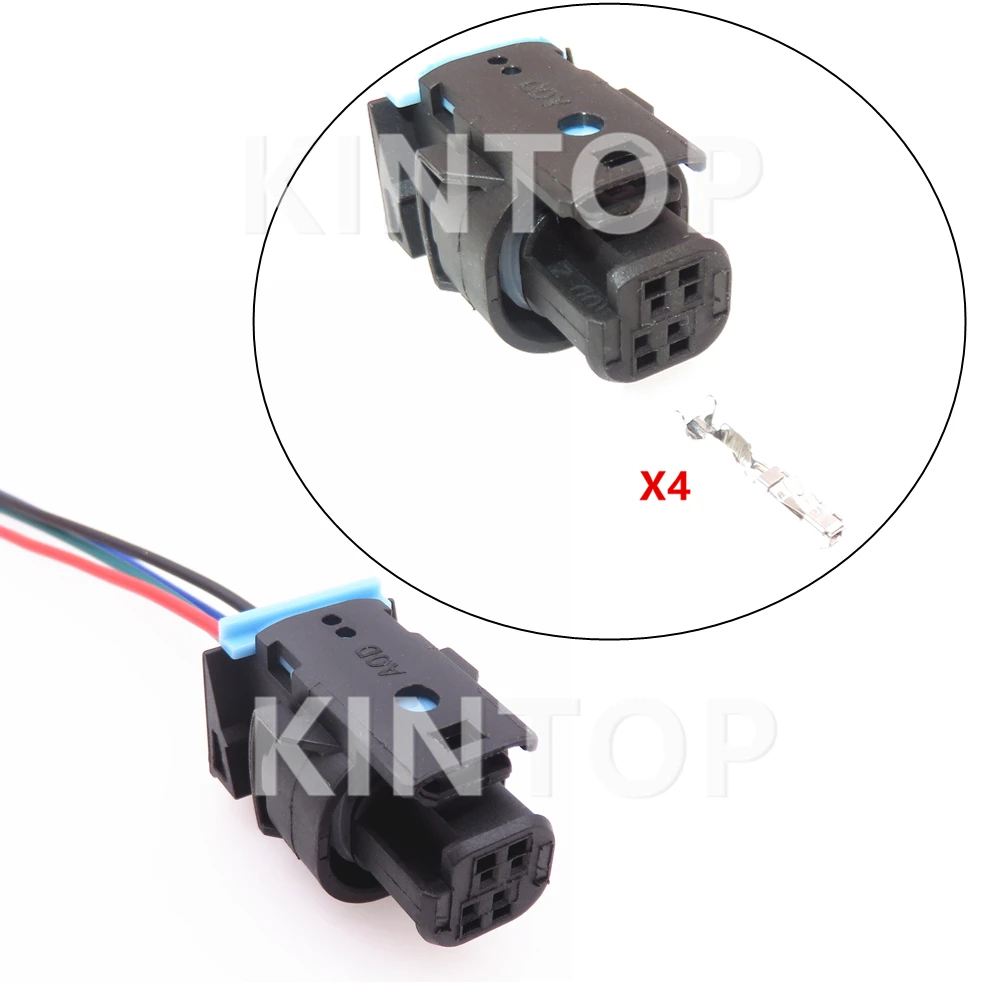 1 Set 4 Pins Miniature Waterproof Connector Car External Handle Inductor Cable Socket AC Assembly 3C0973704 3C0973704 1718109-1
1 Set 4 Pins Miniature Waterproof Connector Car External Handle Inductor Cable Socket AC Assembly 3C0973704 3C0973704 1718109-1