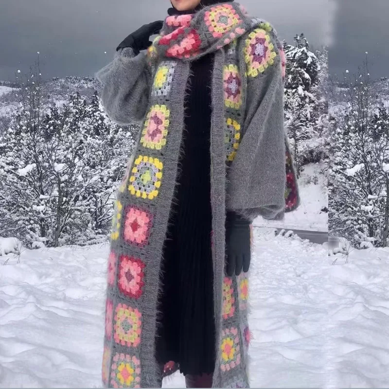 TEELYNN Ethnic Plaid Long Cardigan Loose Sweaters for Women Boho O-neck Long Sleeve Autumn Sweater 2022 Vintage Oversize Jumper
TEELYNN Ethnic Plaid Long Cardigan Loose Sweaters for Women Boho O-neck Long Sleeve Autumn Sweater 2022 Vintage Oversize Jumper
