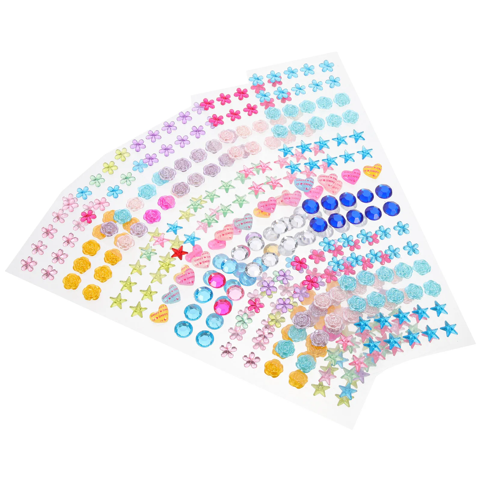 5 Sheets Colorful Diamond Stickers Rhinestone Acrylic Crystal Gems Self Adhesive Crafts Decoration Scrapbooks Picture Frames
5 Sheets Colorful Diamond Stickers Rhinestone Acrylic Crystal Gems Self Adhesive Crafts Decoration Scrapbooks Picture Frames