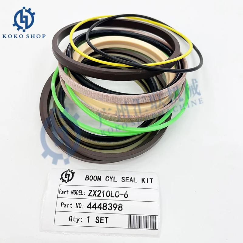 4448398 4448400 Arm Boom Cylinder Seal Kits 4448399 Bucket Cylinder Seal Kit for ZX210lc-6 Excavator Kits
4448398 4448400 Arm Boom Cylinder Seal Kits 4448399 Bucket Cylinder Seal Kit for ZX210lc-6 Excavator Kits