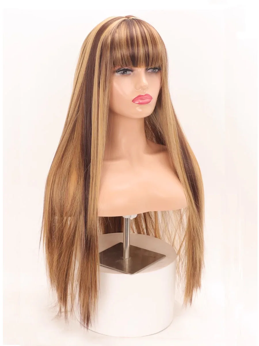 Трансграничный высокотемпературный парик из шелкового волокна, шапочка adient Piano Color, длинные прямые волосы, парик для косплея с челкой, дышащий...
Трансграничный высокотемпературный парик из шелкового волокна, шапочка adient Piano Color, длинные прямые волосы, парик для косплея с челкой, дышащий...