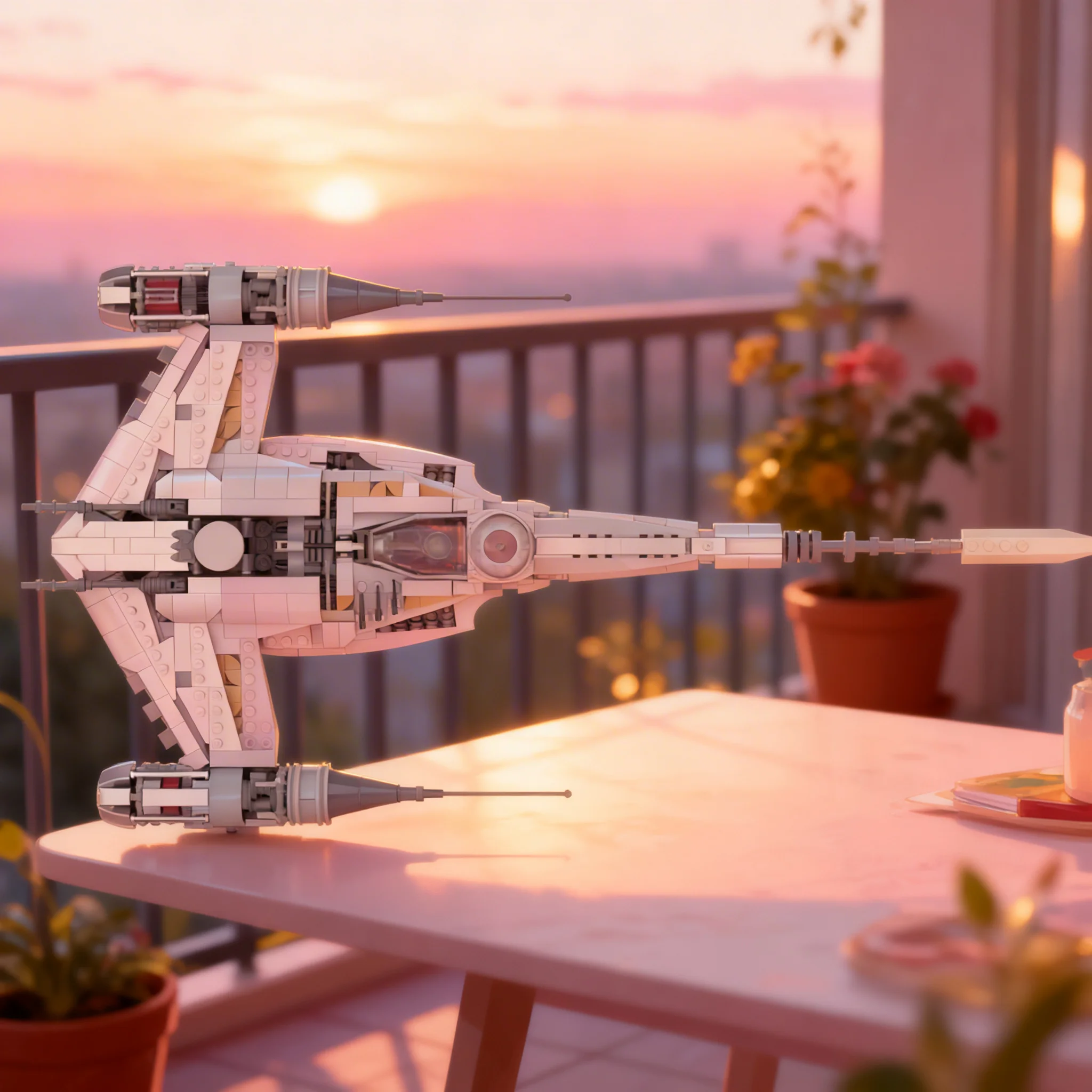 1022PCS MOC Space Battle Ucs Hunter N1 Starfighter Model DIY Creative Ideas Assembly Bricks Birthday Gift Display Collectible
1022PCS MOC Space Battle Ucs Hunter N1 Starfighter Model DIY Creative Ideas Assembly Bricks Birthday Gift Display Collectible