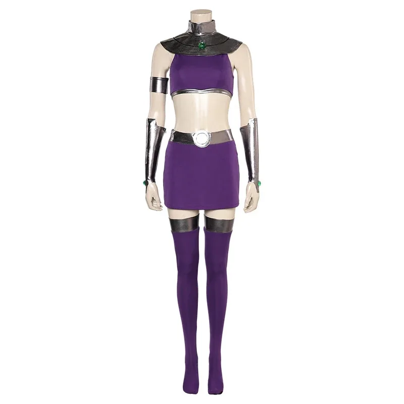 Koriand Cosplay Costume Starfire Women Disguise Dress Purple Skirts Tops 65CM Wig Props Female Halloween Carnival 8;c'4,t;6.j'2;
Koriand Cosplay Costume Starfire Women Disguise Dress Purple Skirts Tops 65CM Wig Props Female Halloween Carnival 8;c'4,t;6.j'2;