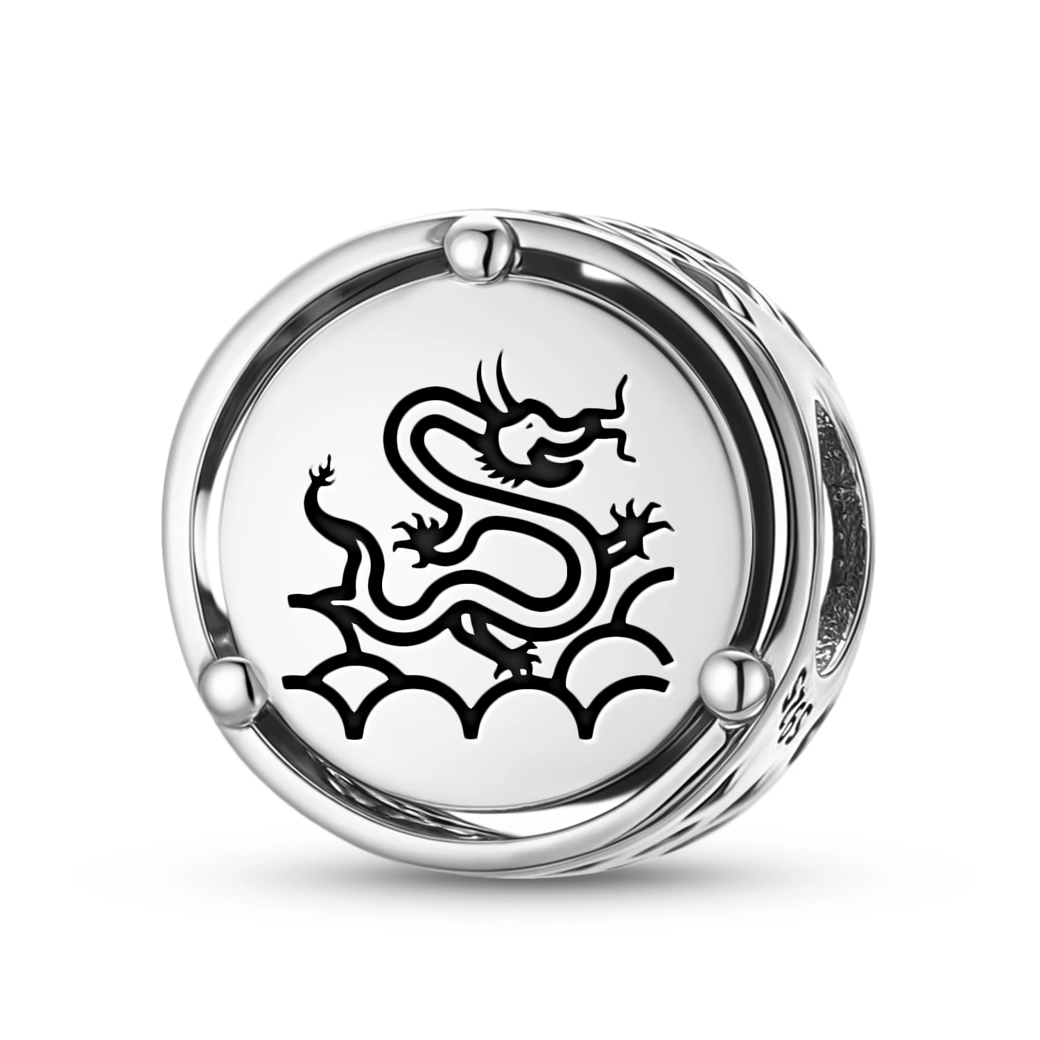 Подвеска из стерлингового серебра 925 пробы «Китайский дракон Дилонг», подходит для оригинального браслета, аксессуары для самостоятельного изготовления украшений, семейный бусинный элемент
Подвеска из стерлингового серебра 925 пробы «Китайский дракон Дилонг», подходит для оригинального браслета, аксессуары для самостоятельного изготовления украшений, семейный бусинный элемент