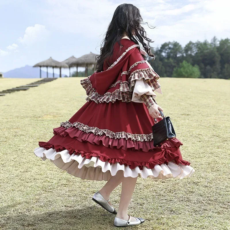 Authentic Little Red Riding Hood Halloween Children's Dress for Autumn Performance Costumes
Authentic Little Red Riding Hood Halloween Children's Dress for Autumn Performance Costumes
