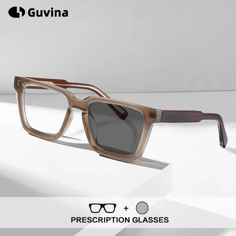 Guvina Fashion TR90 Anti Blue Light Reading Glasses Men Square Photochromic Prescription Glasses Women Hyperopia Myopia Eyewear
Guvina Fashion TR90 Anti Blue Light Reading Glasses Men Square Photochromic Prescription Glasses Women Hyperopia Myopia Eyewear