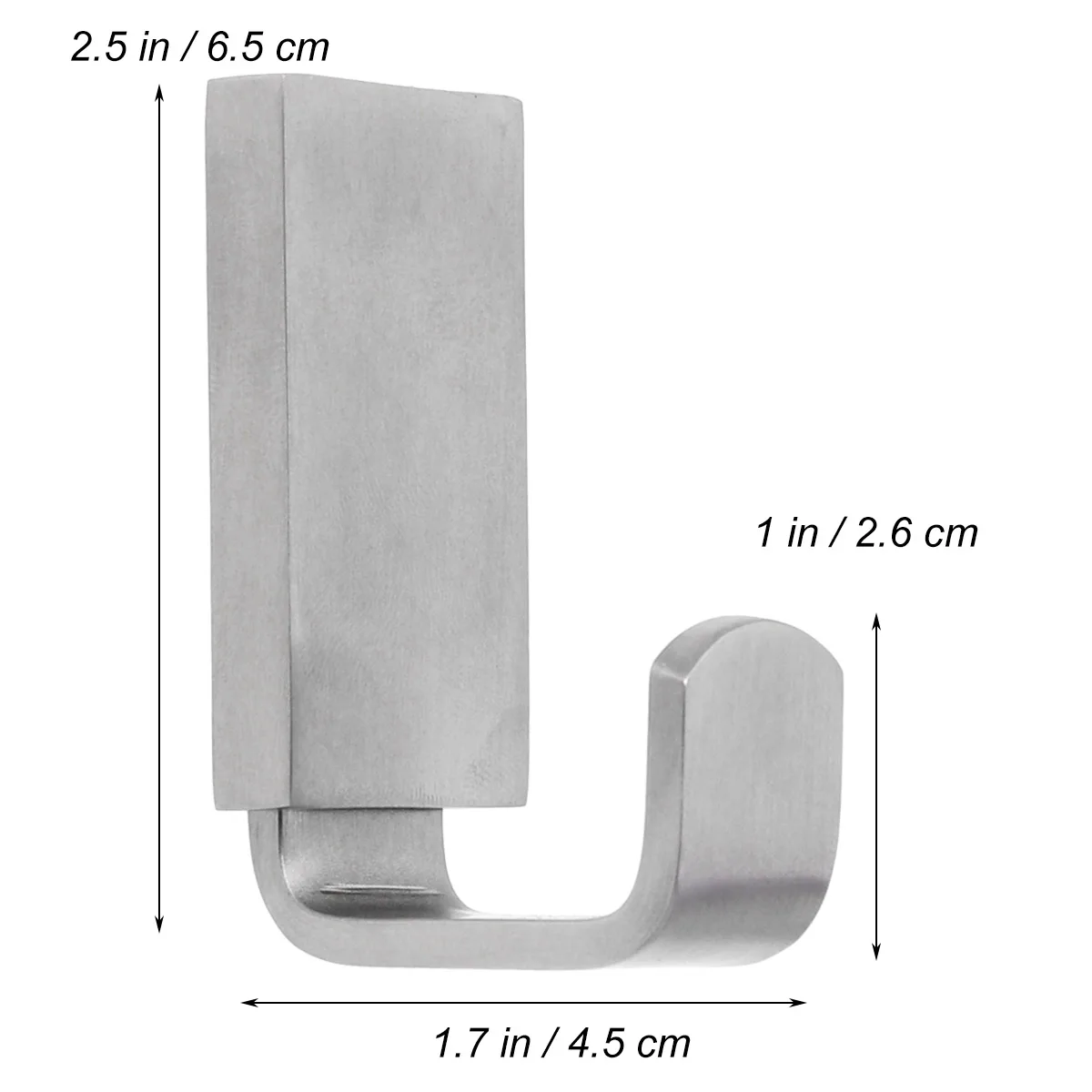 Stainless Steel Hooks Clothes Hangers Towel Rack Bathroom Coat Wall Mounted Heavy Duty Dual Hole Thick Rounded Sturdy Corrosion
Stainless Steel Hooks Clothes Hangers Towel Rack Bathroom Coat Wall Mounted Heavy Duty Dual Hole Thick Rounded Sturdy Corrosion