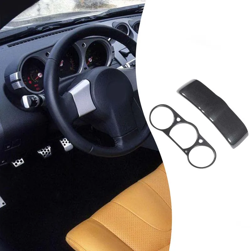 2piece set ABS carbon fiber For Nissan 350Z 2003-2006 car dashboard decorative cover sticker car interior protection accessories
2piece set ABS carbon fiber For Nissan 350Z 2003-2006 car dashboard decorative cover sticker car interior protection accessories