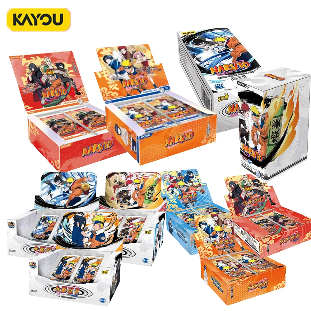 KAYOU Genuine Naruto Cards Array Chapter 7 & 8 Uzumaki Naruto Uchiha Sasuke Gaara Anime Collectible Trading Cards
KAYOU Genuine Naruto Cards Array Chapter 7 & 8 Uzumaki Naruto Uchiha Sasuke Gaara Anime Collectible Trading Cards