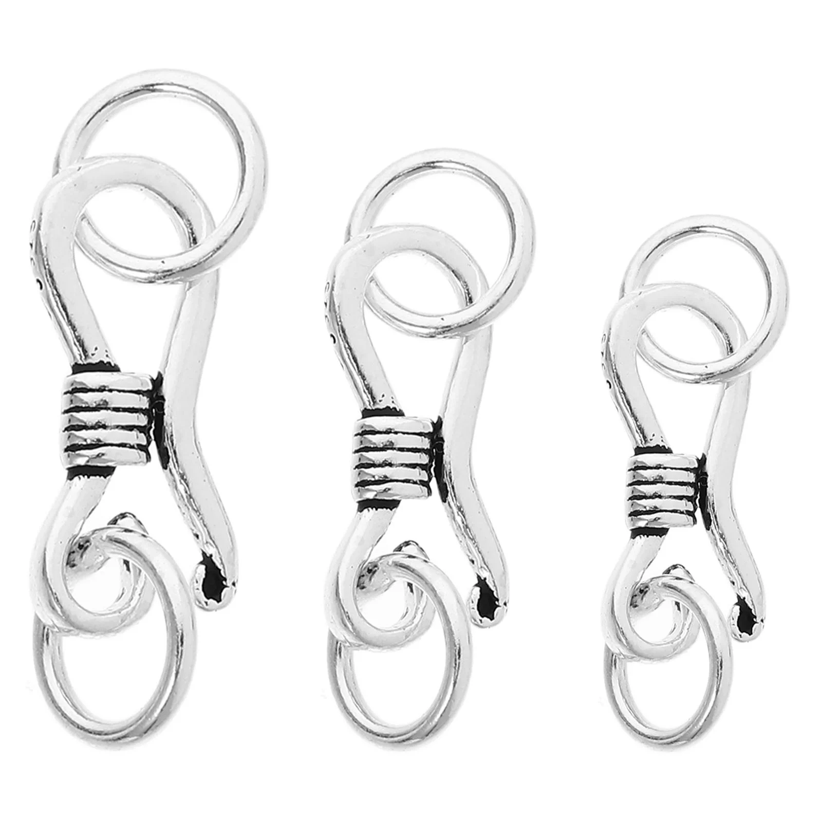 3 Pcs Lobster Clasps Jewelry Making Silver Bracelet for Women Link Lanyard 925 Man
3 Pcs Lobster Clasps Jewelry Making Silver Bracelet for Women Link Lanyard 925 Man