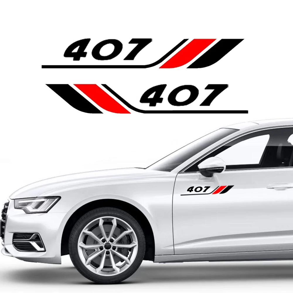 2X Car Side Stripes Sticker Rearview Mirror Vinyl Decal Car Rearview Mirror Sticker For Peugeot 407 Auto Accessories
2X Car Side Stripes Sticker Rearview Mirror Vinyl Decal Car Rearview Mirror Sticker For Peugeot 407 Auto Accessories