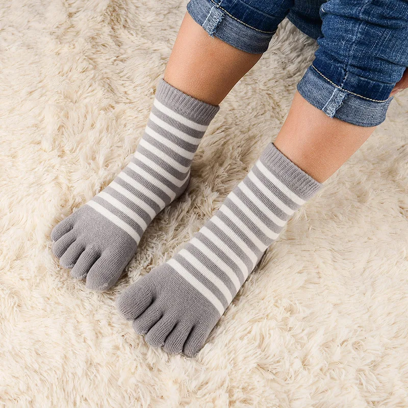 5 Pairs Children Kids Socks Thin Striped Cotton Five Finger for 4-12Y Boys Girls Casual Sports Breathable Five-toe Clothes Stuff
5 Pairs Children Kids Socks Thin Striped Cotton Five Finger for 4-12Y Boys Girls Casual Sports Breathable Five-toe Clothes Stuff