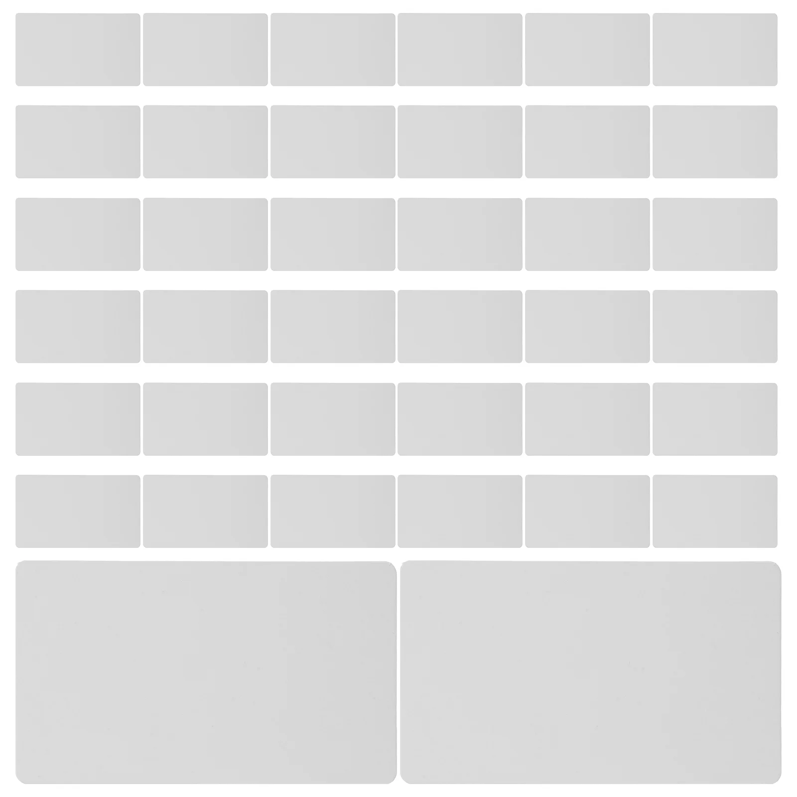 Retro Memo Pads DIY Kraft Blank Greeting Graffiti Postcard Handwritten Words Message Cards About 100pcs (White)
Retro Memo Pads DIY Kraft Blank Greeting Graffiti Postcard Handwritten Words Message Cards About 100pcs (White)