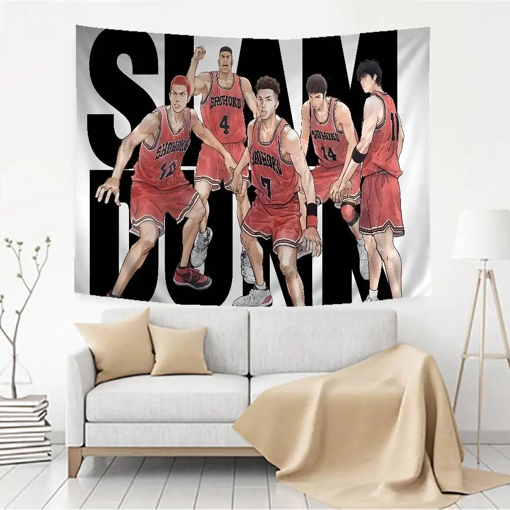 S-SLAMS D-DUNKS Anime Hanging Bohemian Tapestry Hanging Tarot Hippie Wall Rugs Dorm Japanese Tapestry
S-SLAMS D-DUNKS Anime Hanging Bohemian Tapestry Hanging Tarot Hippie Wall Rugs Dorm Japanese Tapestry