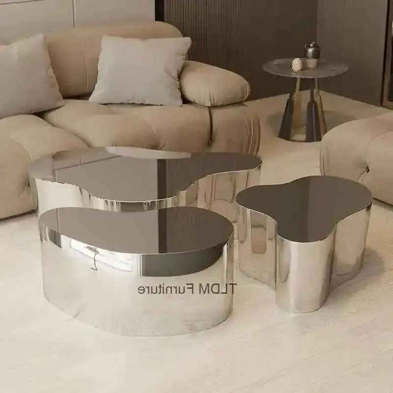 Stainless Steel Mirror Coffee Table Decoration Nordic Designer Corner Table Home Sofa Side Table Luxury Living Room Furniture
Stainless Steel Mirror Coffee Table Decoration Nordic Designer Corner Table Home Sofa Side Table Luxury Living Room Furniture