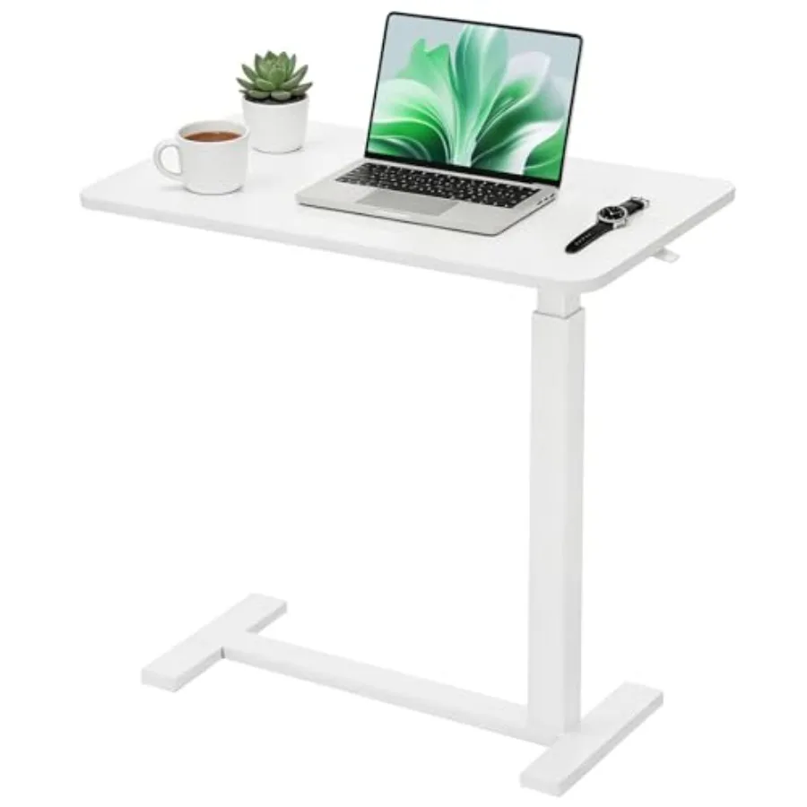 Mobile Standing Desk for Home Office Dorm, White Adjustable Height Table with Hidden Casters and Rolling Wheels, Compact Sturdy
Mobile Standing Desk for Home Office Dorm, White Adjustable Height Table with Hidden Casters and Rolling Wheels, Compact Sturdy