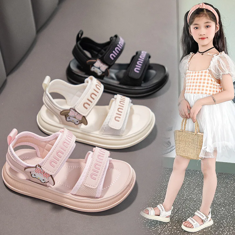 Sanrios Child Sandals Girl Summer My Melody New Cartoon Cute Sports Beach Fashion Princess Kawaii Anime Figure Anti-Slip
Sanrios Child Sandals Girl Summer My Melody New Cartoon Cute Sports Beach Fashion Princess Kawaii Anime Figure Anti-Slip