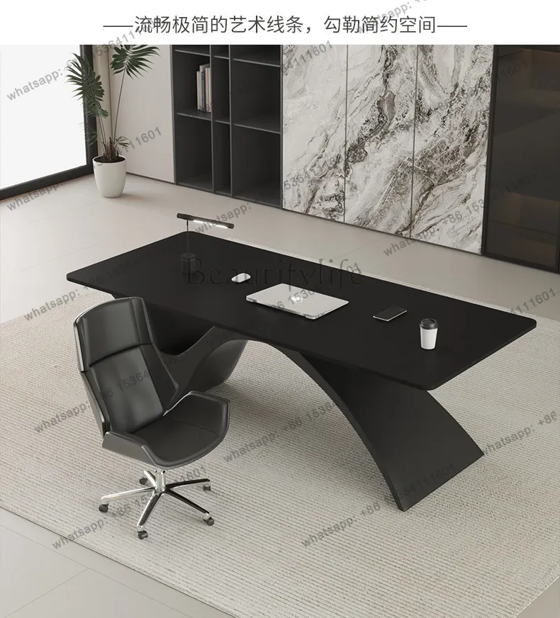 Italian slate desk Modern home business light luxury high-end workbench Ladies boss table
Italian slate desk Modern home business light luxury high-end workbench Ladies boss table