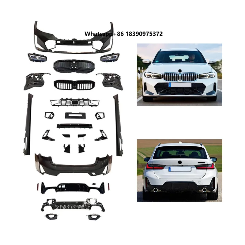 2020-2022 G20 Car Modification Upgrade 2023 Front Bumper Headlights Side Skirts Mudguards Rear Bumper Body Kit for 3 Series
2020-2022 G20 Car Modification Upgrade 2023 Front Bumper Headlights Side Skirts Mudguards Rear Bumper Body Kit for 3 Series