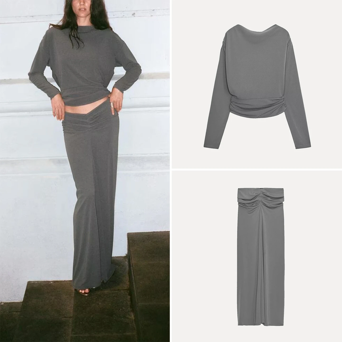 Z женский модный комплект 2022, осенний сезон, жемчуг Ba, ювелирные изделия, плиссированный топ и юбка, комплект из двух предметов для взрослых, всесезонная одежда
Z женский модный комплект 2022, осенний сезон, жемчуг Ba, ювелирные изделия, плиссированный топ и юбка, комплект из двух предметов для взрослых, всесезонная одежда