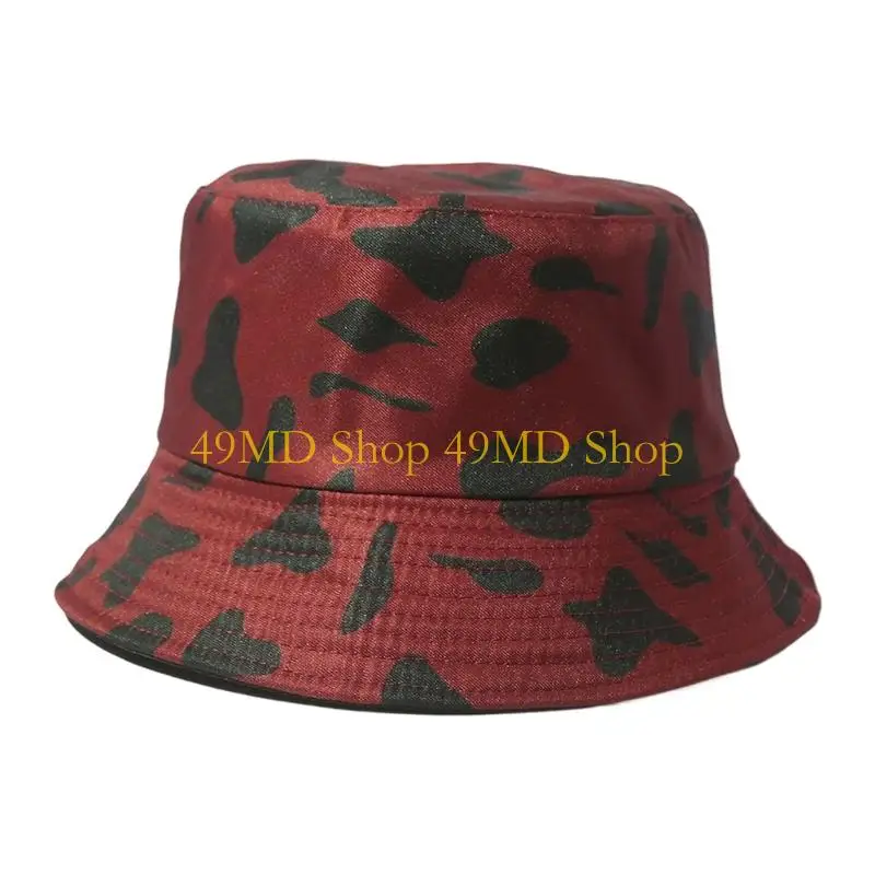 49MD Double Sided Summer Hat Cow Pattern Sun Hat Men Women Comfortable Bucket Hat
49MD Double Sided Summer Hat Cow Pattern Sun Hat Men Women Comfortable Bucket Hat