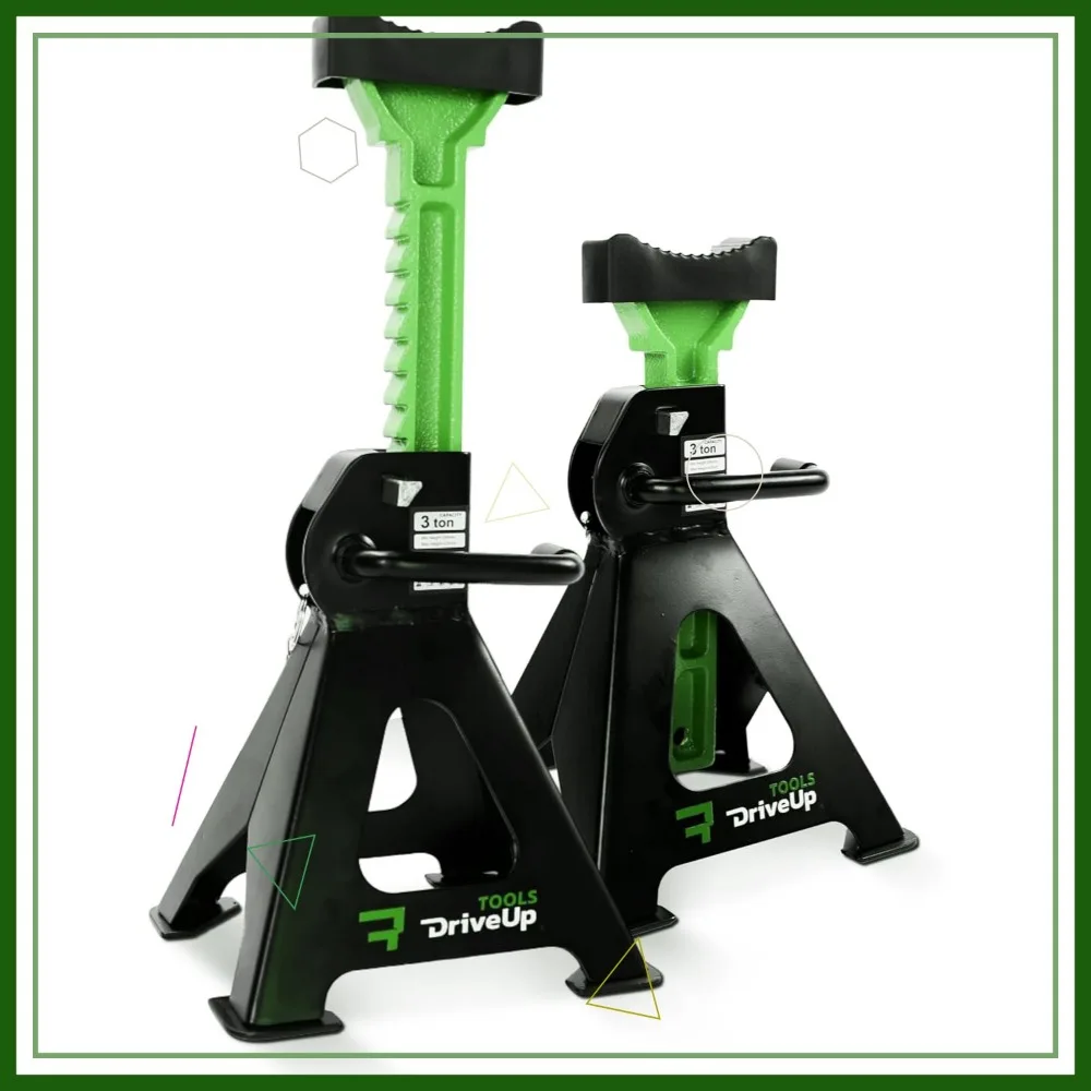 3-тонные регулируемые подставки для автомобильных домкратов, набор из 2 шт. | Высота 11,6-17 дюймов | Опора для тяжелых транспортных средств
3-тонные регулируемые подставки для автомобильных домкратов, набор из 2 шт. | Высота 11,6-17 дюймов | Опора для тяжелых транспортных средств