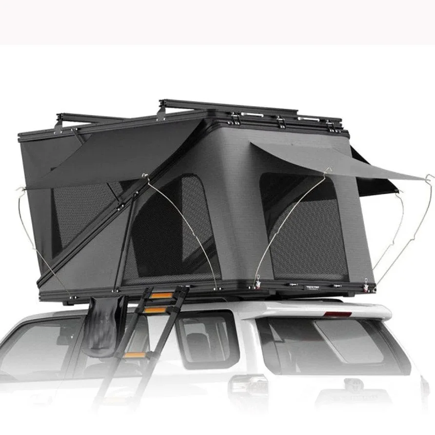 Quick Setup Four Seasons Car SUV Hard Shell Roof Tent Automatic Z-Shaped Camping Roof Tent
Quick Setup Four Seasons Car SUV Hard Shell Roof Tent Automatic Z-Shaped Camping Roof Tent